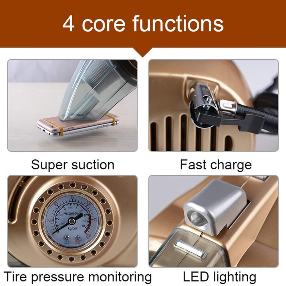 All-in-One Car Vacuum & Air Inflator