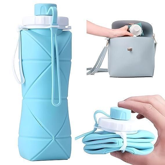 Fold-n-Flow™ Silicone Water Bottle