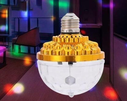 360° Rotating Crystal Disco LED Light with Holder