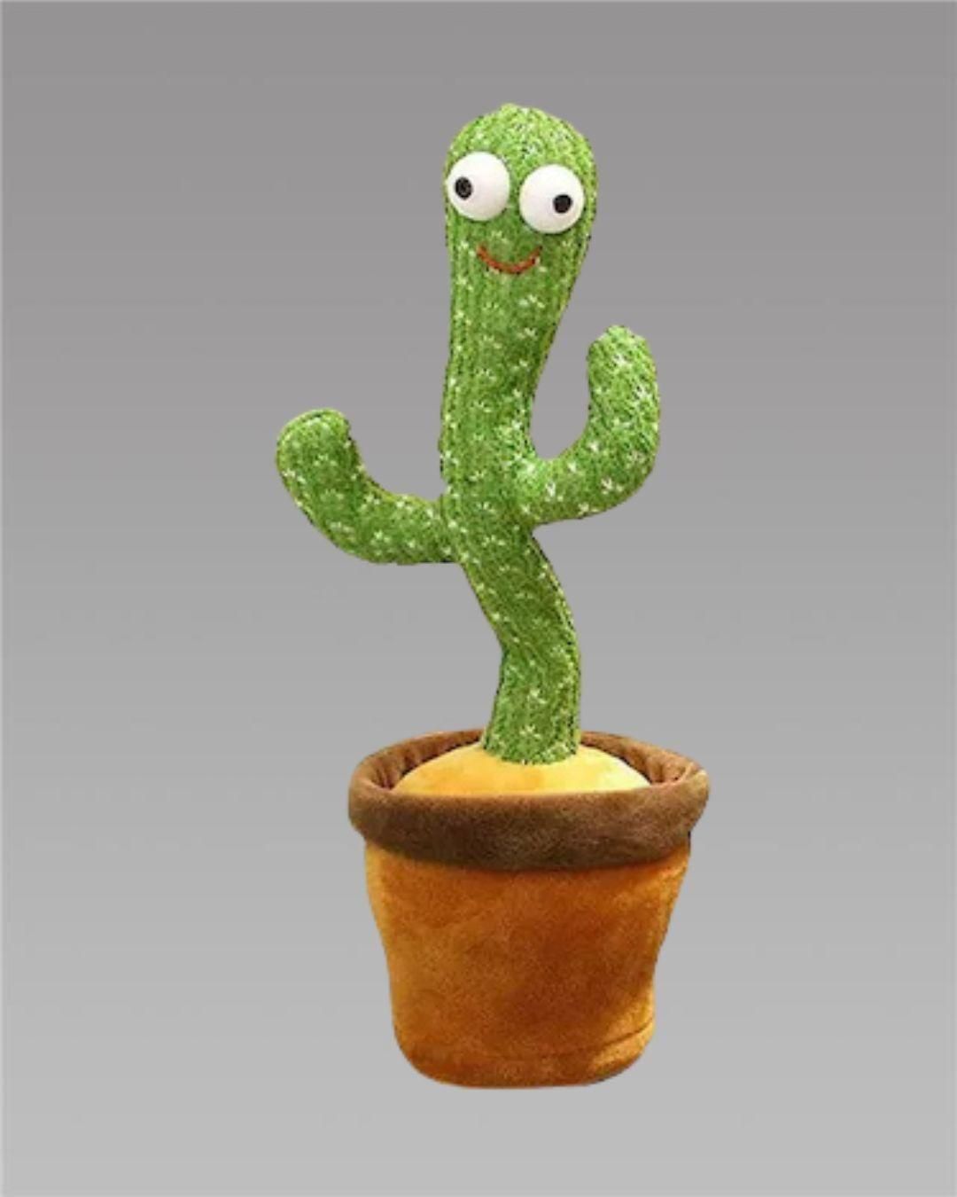 Musical Dancing Cactus Toy with LED Lights