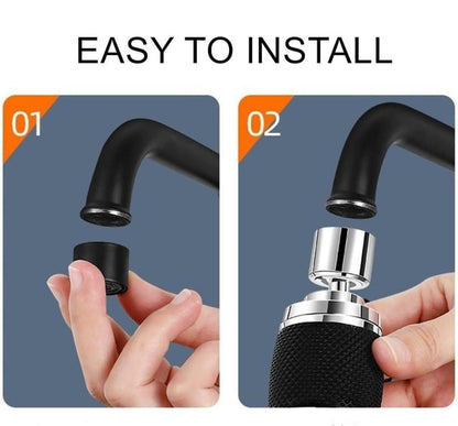 360° Splash-Free Faucet Filter