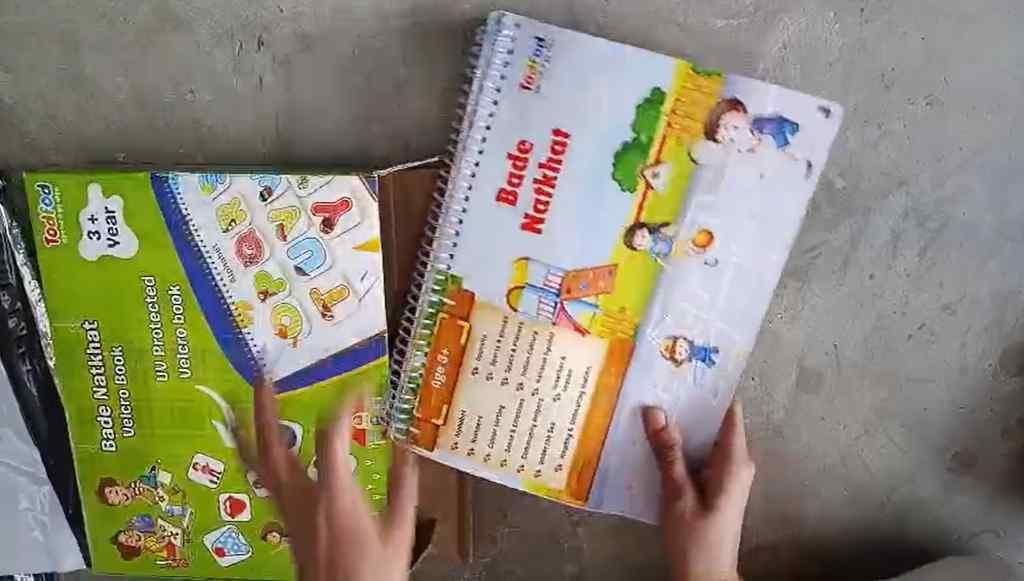 Interactive Learning Activity Book for Kids (3+ Years)