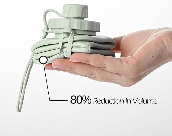 Fold-n-Flow™ Silicone Water Bottle