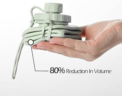 Fold-n-Flow™ Silicone Water Bottle