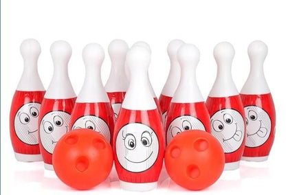 Kids Bowling Play Set (10 Pins + 2 Balls)