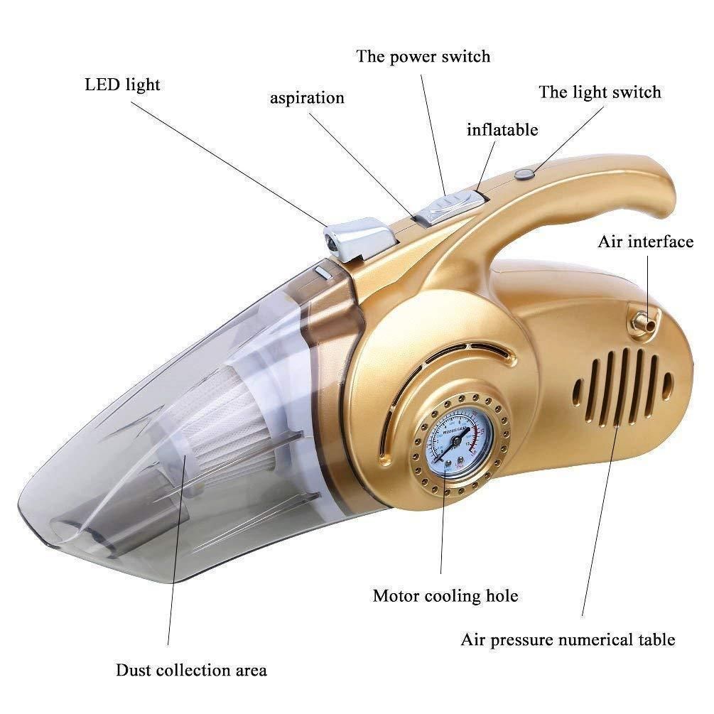 All-in-One Car Vacuum & Air Inflator