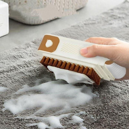 2-in-1 Soap Dispenser with Scrubber Roller