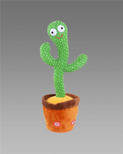 Musical Dancing Cactus Toy with LED Lights