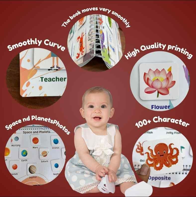 Interactive Learning Activity Book for Kids (3+ Years)