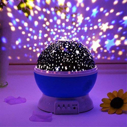 360° Star Projector Night Light – Galaxy Sky Lamp (Assorted Colors)