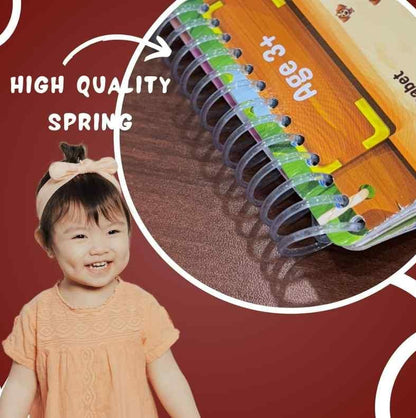 Interactive Learning Activity Book for Kids (3+ Years)